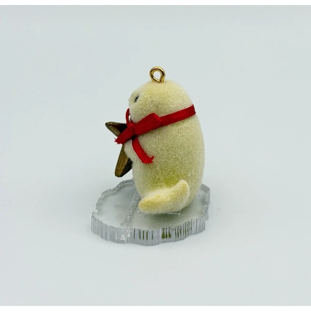 Hallmark Keepsake Ornament 1990 Little Frosty Friends Little Seal Miniature VTG